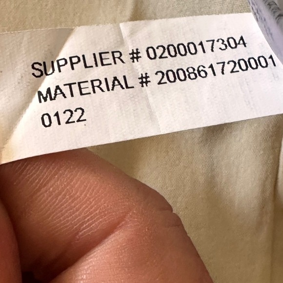 Lauren Ralph Lauren Cream Linen Pinstripe Blazer Jacket Womens Size 4 - Picture 14 of 14